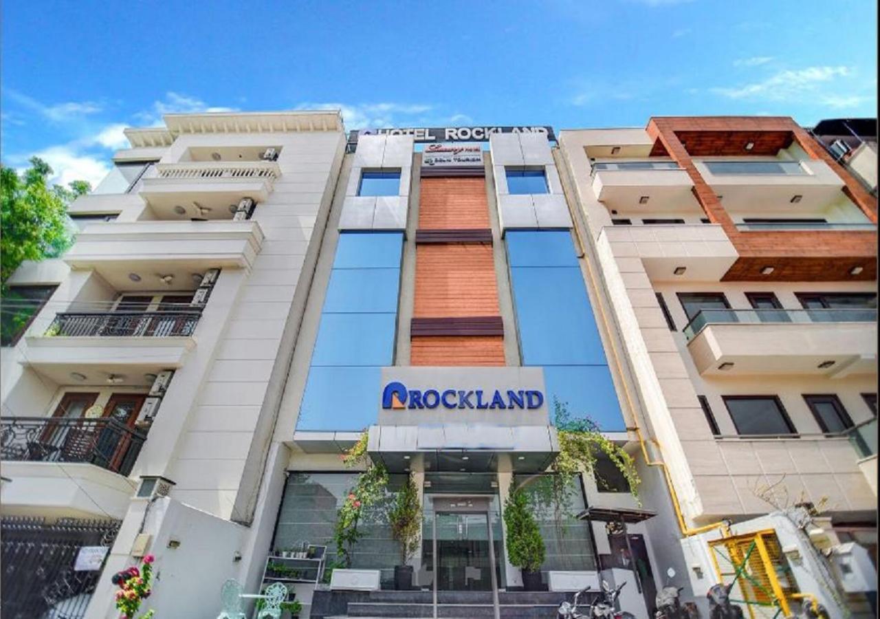 Hotel Rockland Panchsheel Enclave Nova Deli Exterior foto
